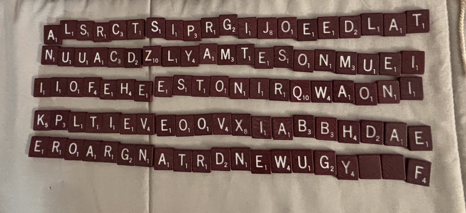 Scrabble Deluxe Edition Board Game Crossword Rotating Board 4034 1989 Complete