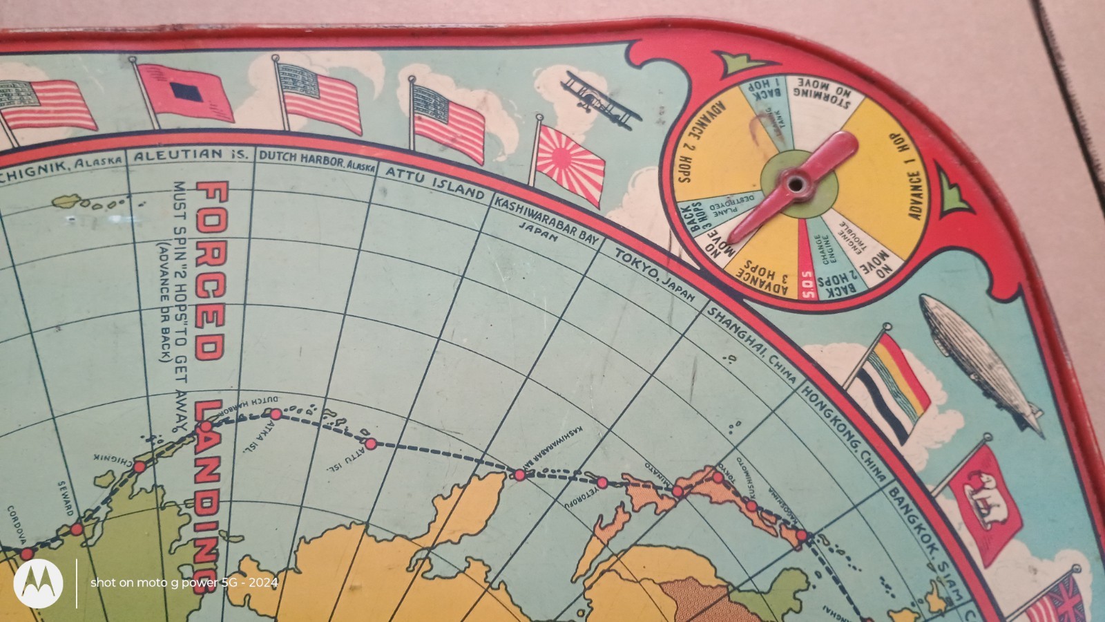 ROUND THE WORLD FLIERS W/Planes Wolverine Supply & Mfg Co. Pittsburgh PA. 1925