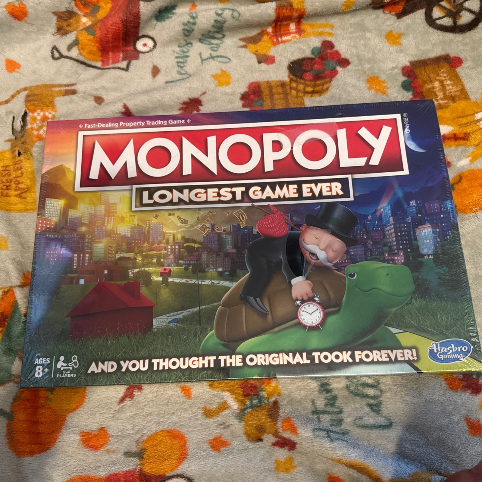 Monopoly Longest Game Ever Edition SEALED NEW Retired Collectible Rare