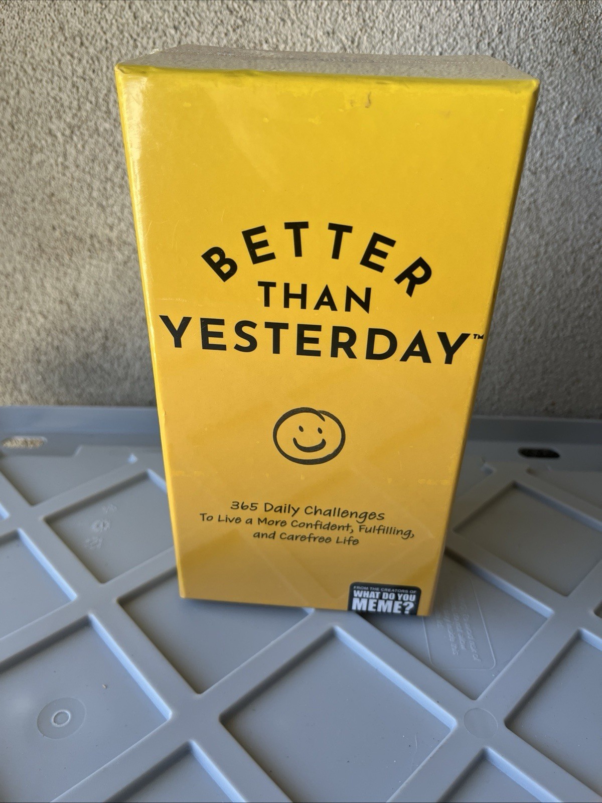 Better Than Yesterday Card Game Of 365 Daily Challenges 2022 Ages 16+ 1+Players