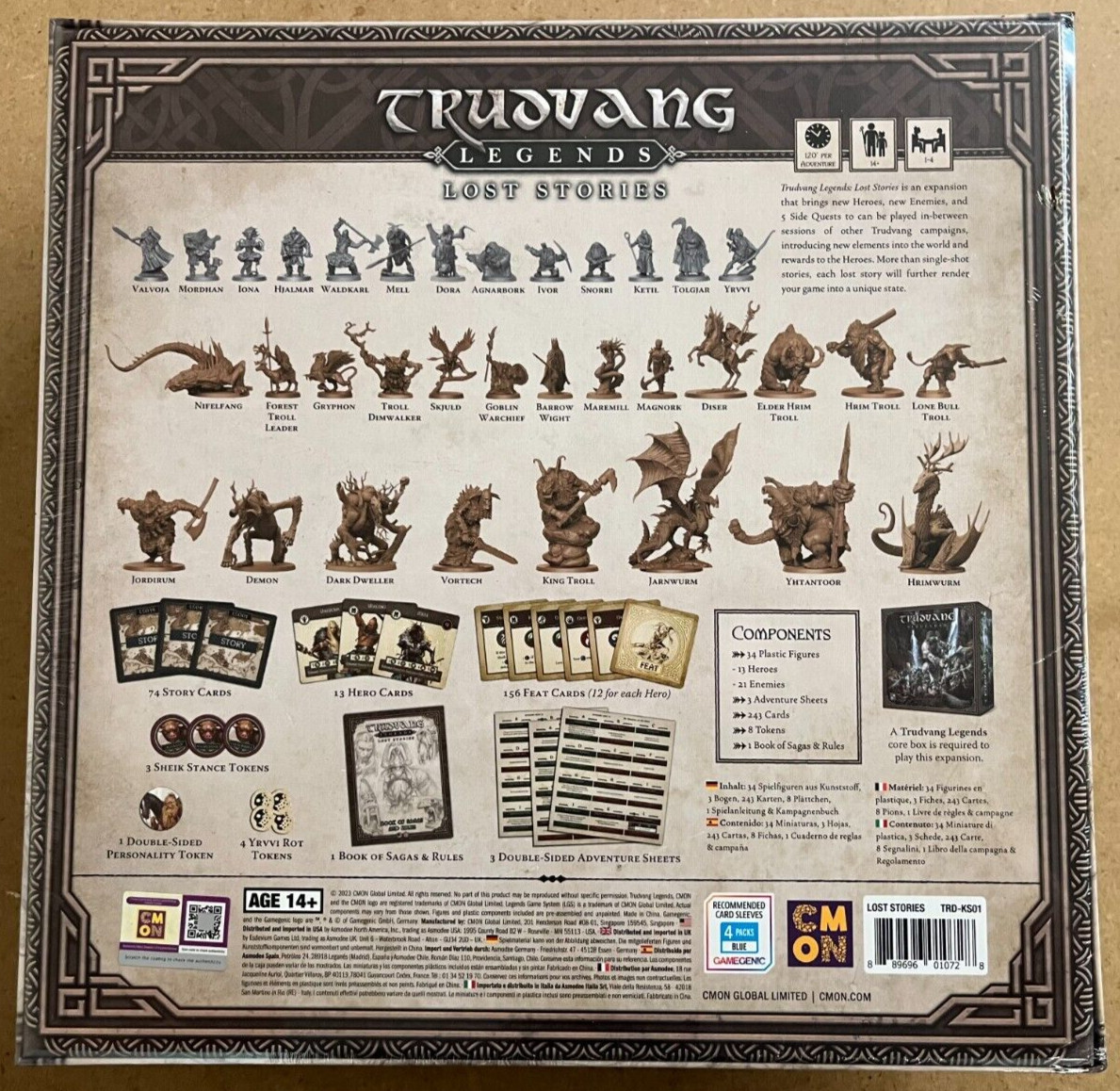 Trudvang Legends Wave 2 (No Core Game) – Expansions, Plastic Runes / PoIs