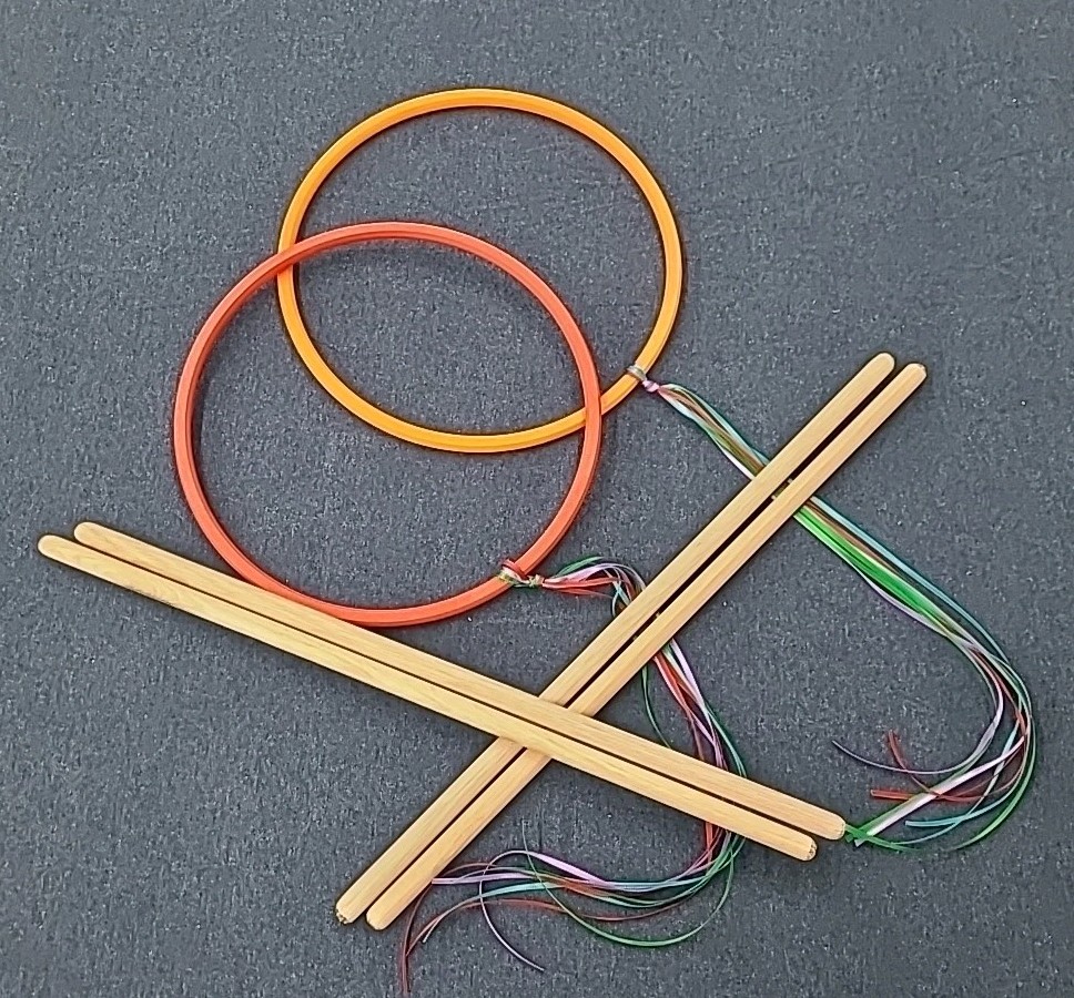 Game Of Graces – 2 Rings & 4 Sticks – Any color! – Great Multi Discount