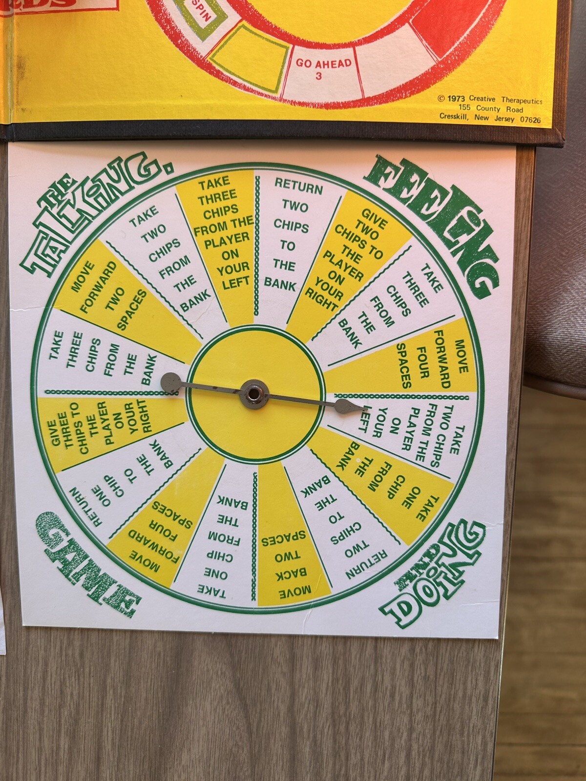 VTG Game The Talking Feeling And Doing Children’s Psychotherapeutic Therapy 1973