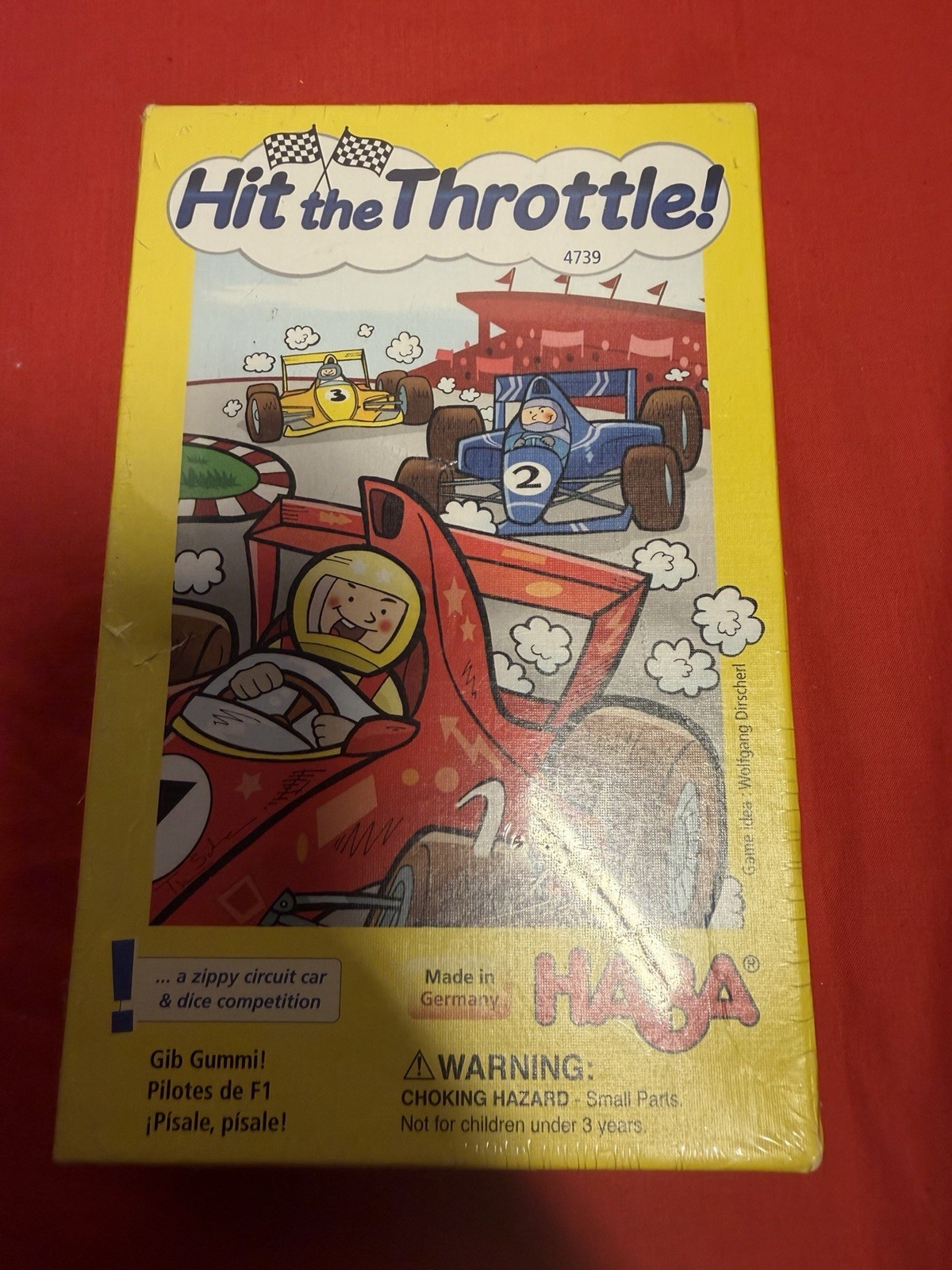 HABA Hit the Throttle Board Game Made in Germany Ages 4+ New Sealed
