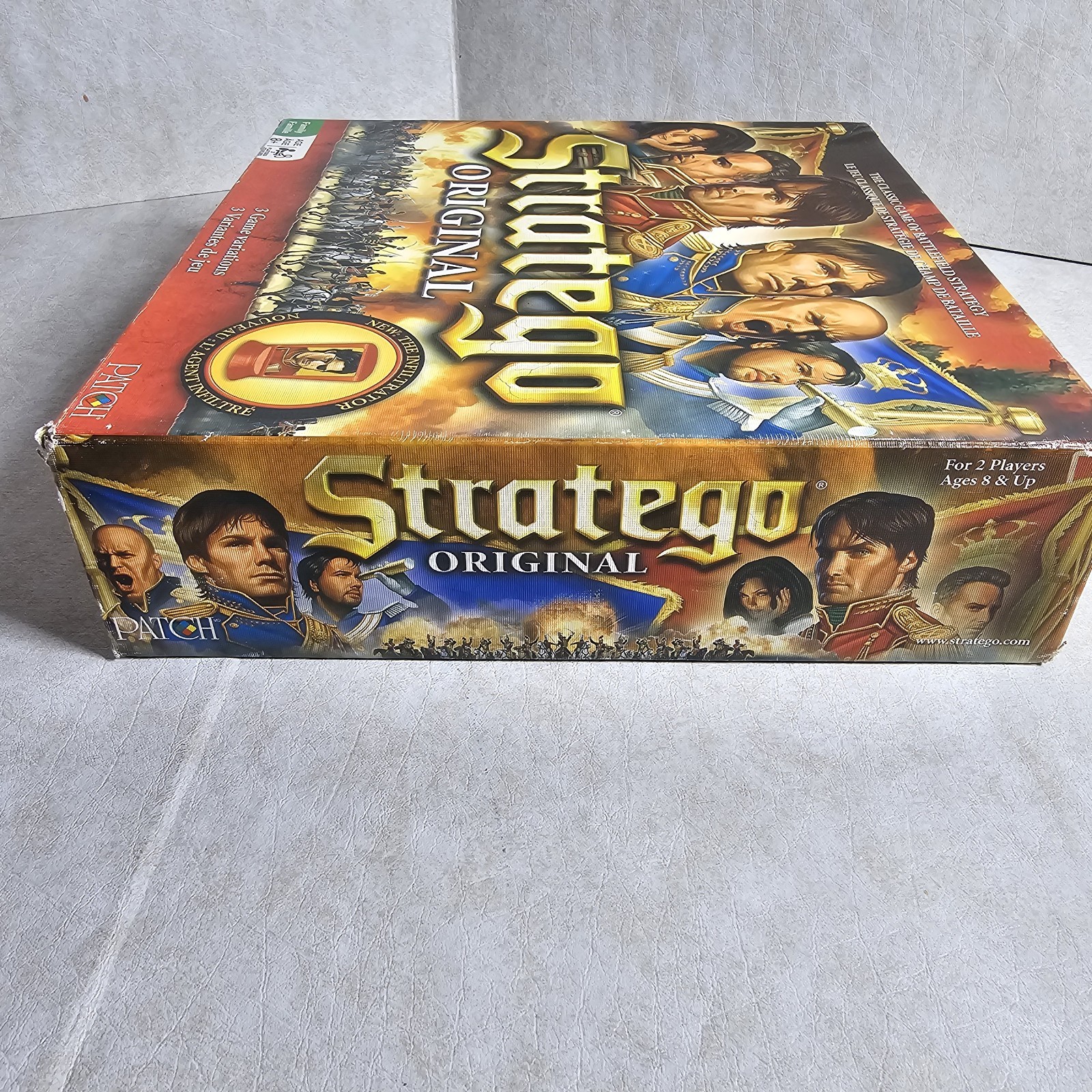 Royal Jumbo Patch Stratego Original Battlefield Strategy 2014 Complete Pre-owned