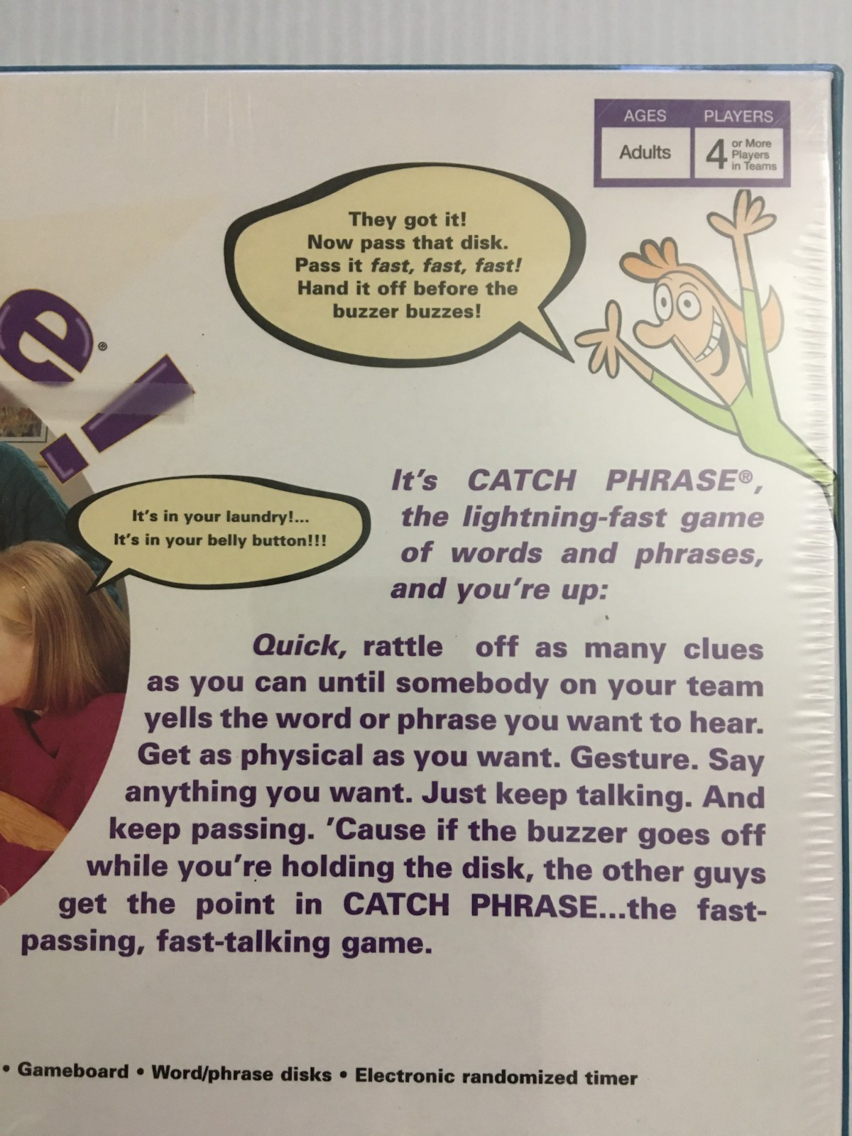 Catch Phrase Board Game Parker Brothers Target Adults Party Game 2007