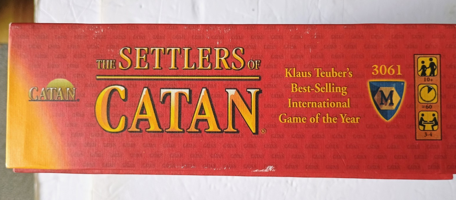 The Settlers Of Catan 3061 Mayfair Games 2007 4th Edition Board Game