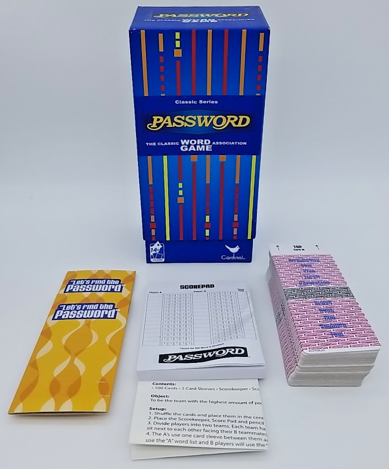 Password: The Classic Word Game Classic Series Cardinal 2017 – Complete