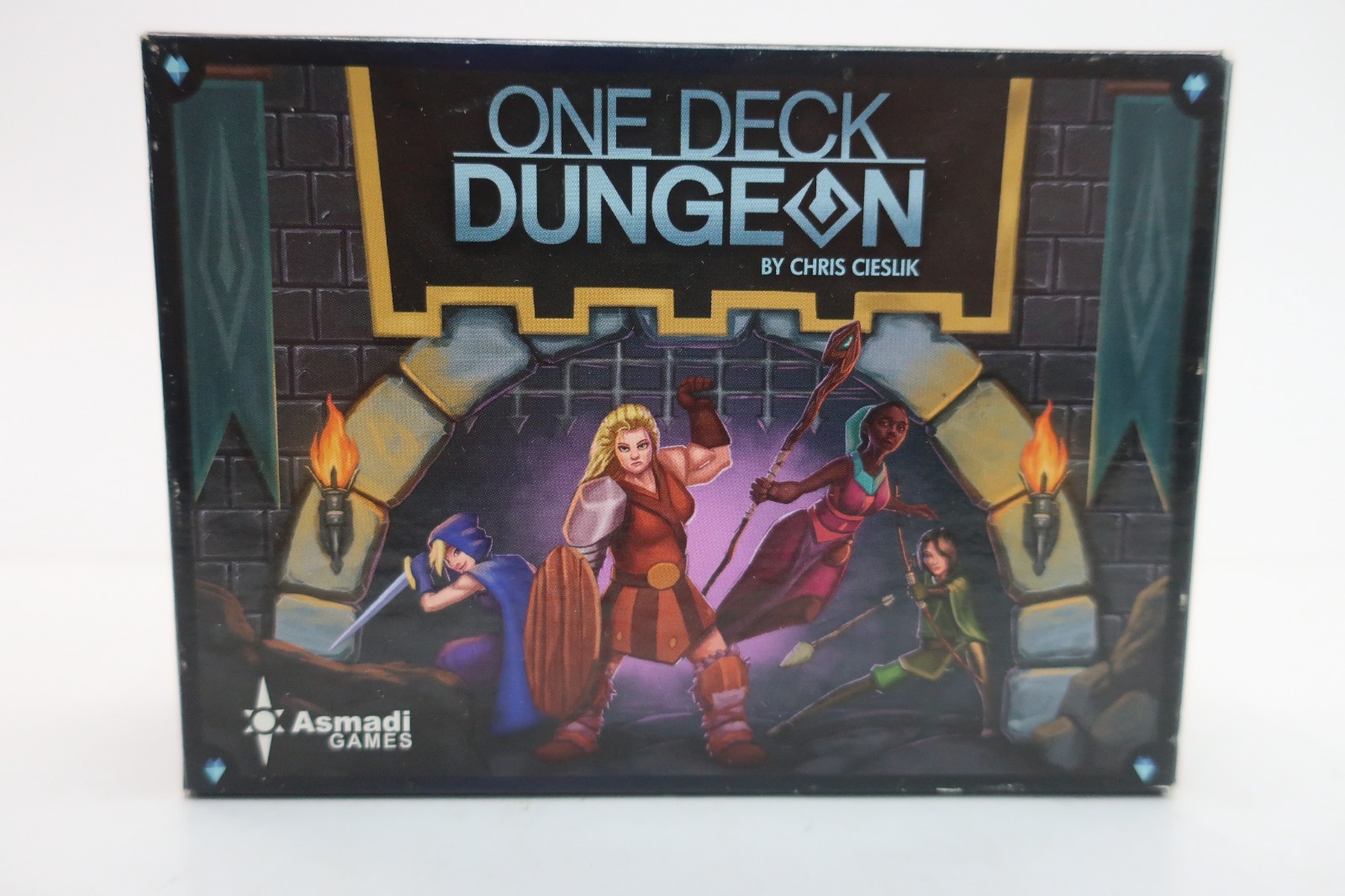 Asmadi Games One Deck Dungeon By Chris Cieslik 1-2 Players – 100% Complete