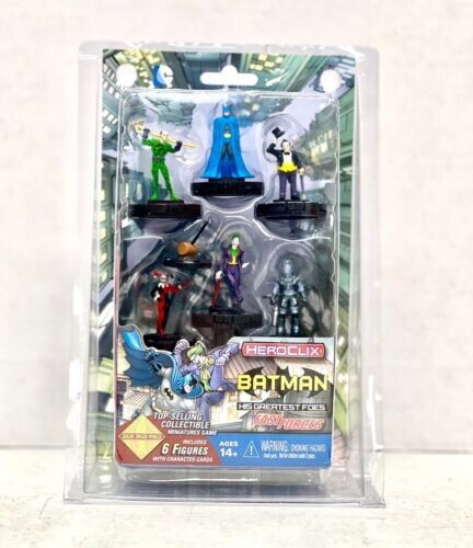 HEROCLIX – DC Batman And His Greatest Foes Fast Forces Original New 🖤