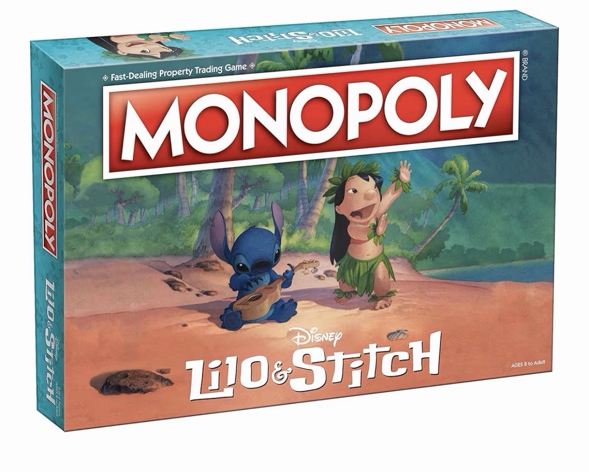 Monopoly Disney Lilo & Stitch Board Game Hasbro Sealed New