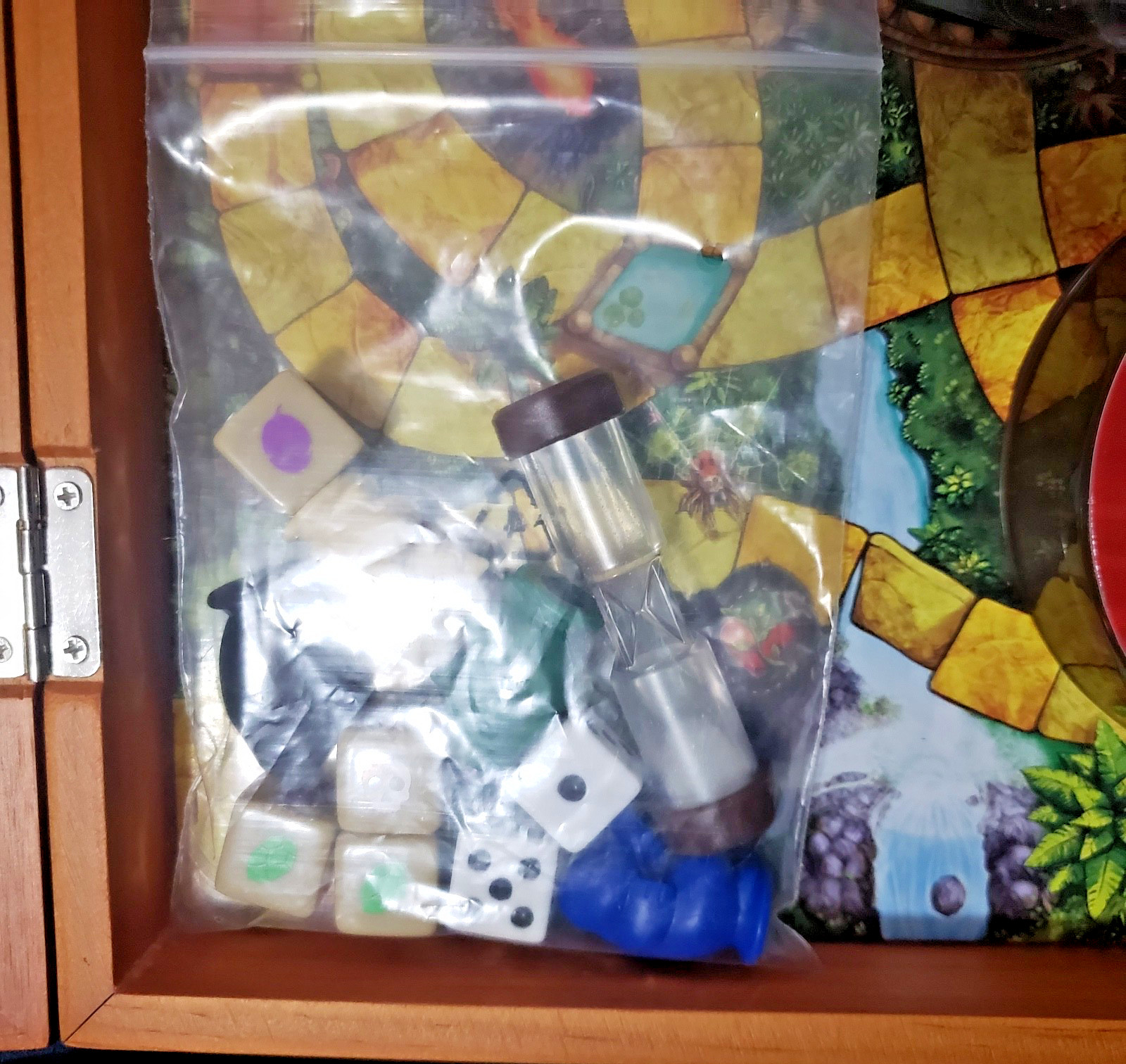 Jumanji the Game Real Wooden Box Edition of the Classic Adventure Board Game