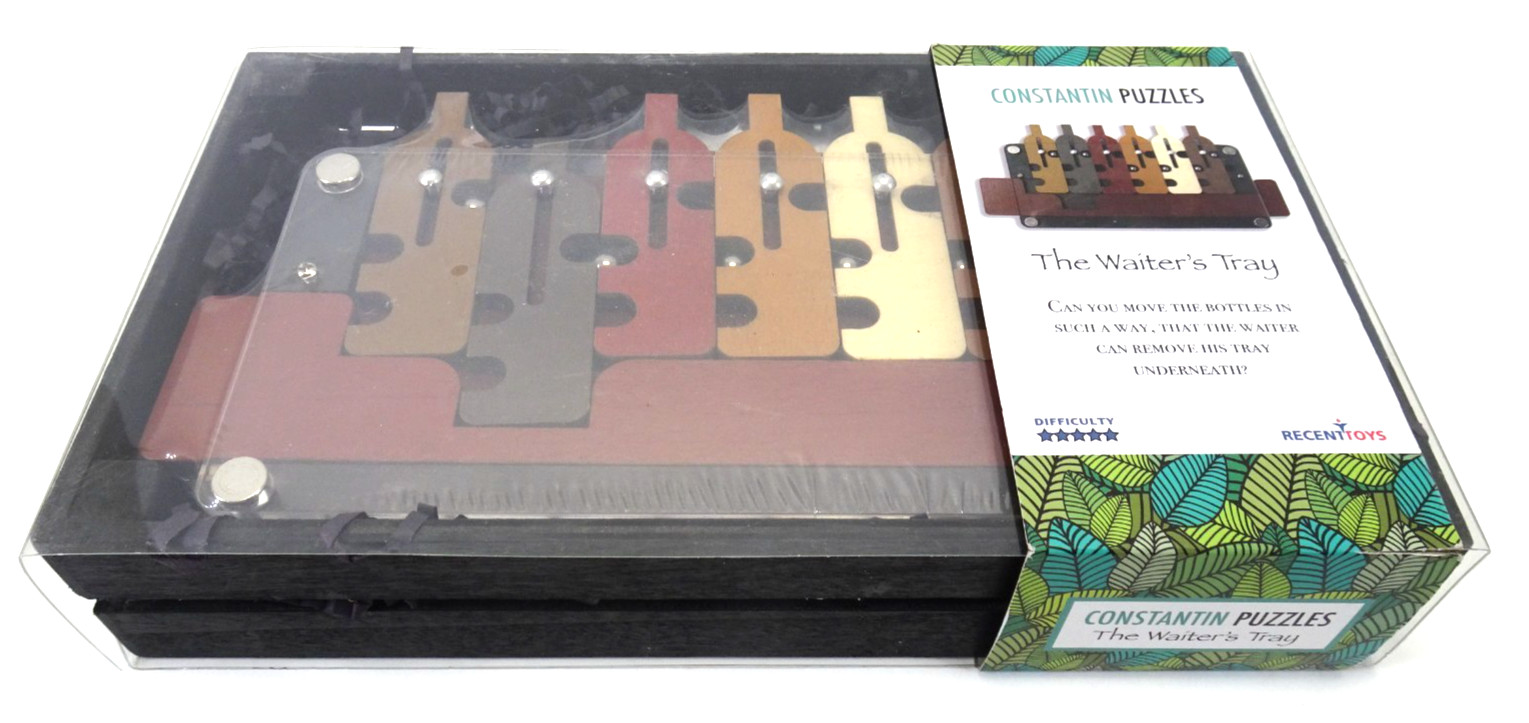 The Waiter’s Tray Jean Claude Constantin Maze Puzzle 2018 FACTORY SEALED PUZZLE