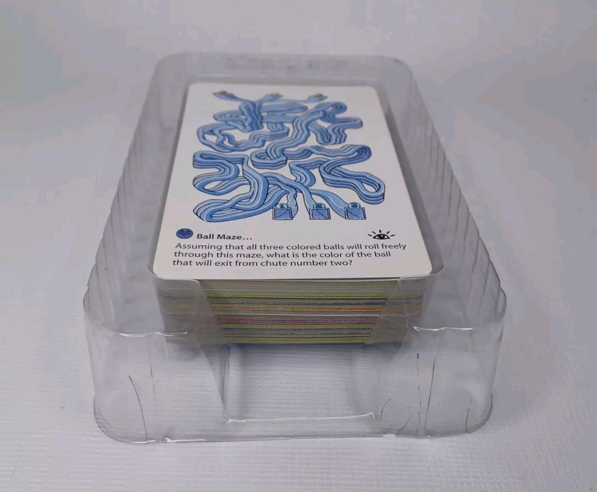 Visual Brain Storms The Smart Thinking Game Cards Binary Arts