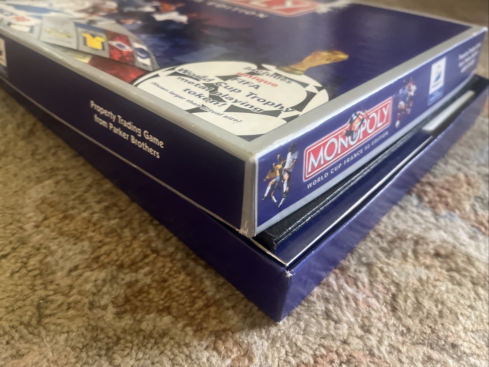 Monopoly FIFA World Cup France 98 Edition ISL Soccer Vtg 90s Board Game Complete