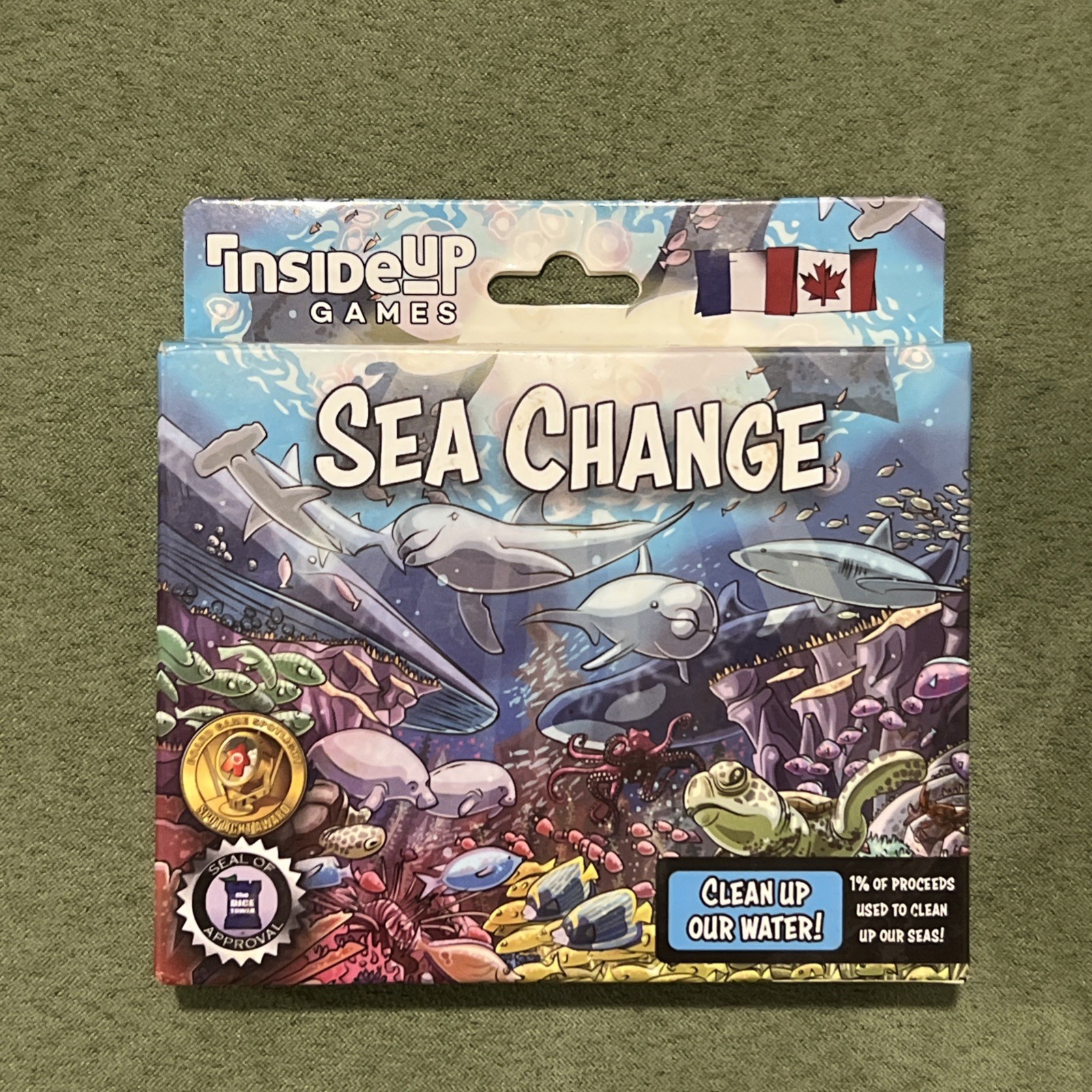 Inside Up Games Board Game Sea Change Box New