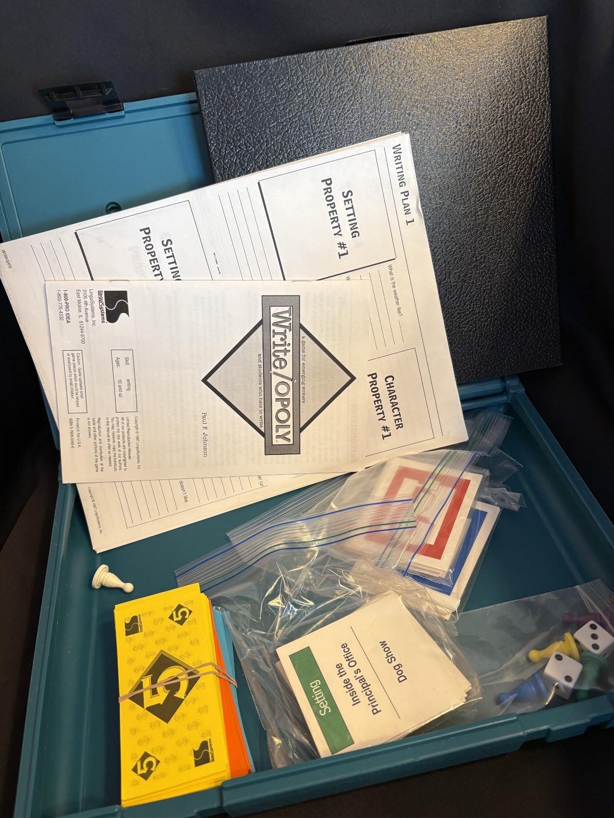 WriteOPOLY Game Creative Writing Board Game Emerging Writers Reluctant Students