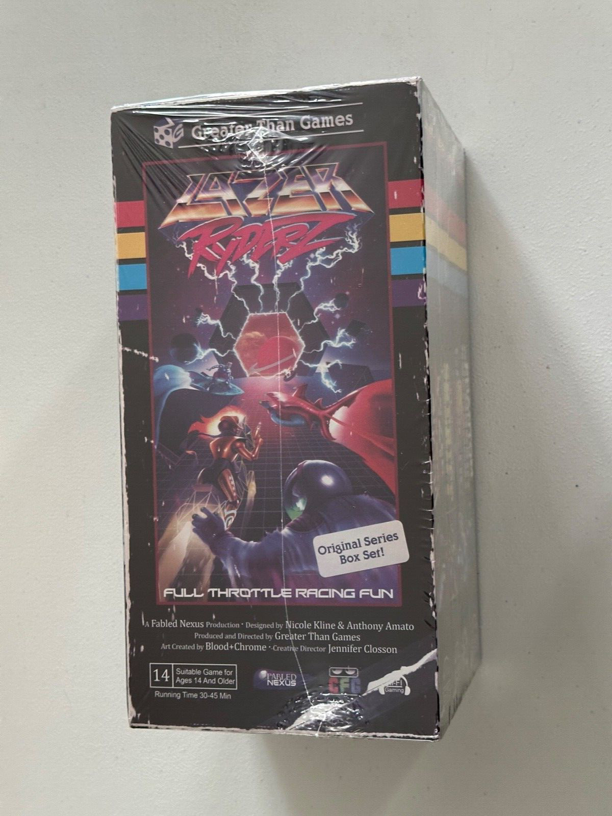 Lazer Ryderz Board Game Original Series Box Set 2017 Greater Than Games NEW