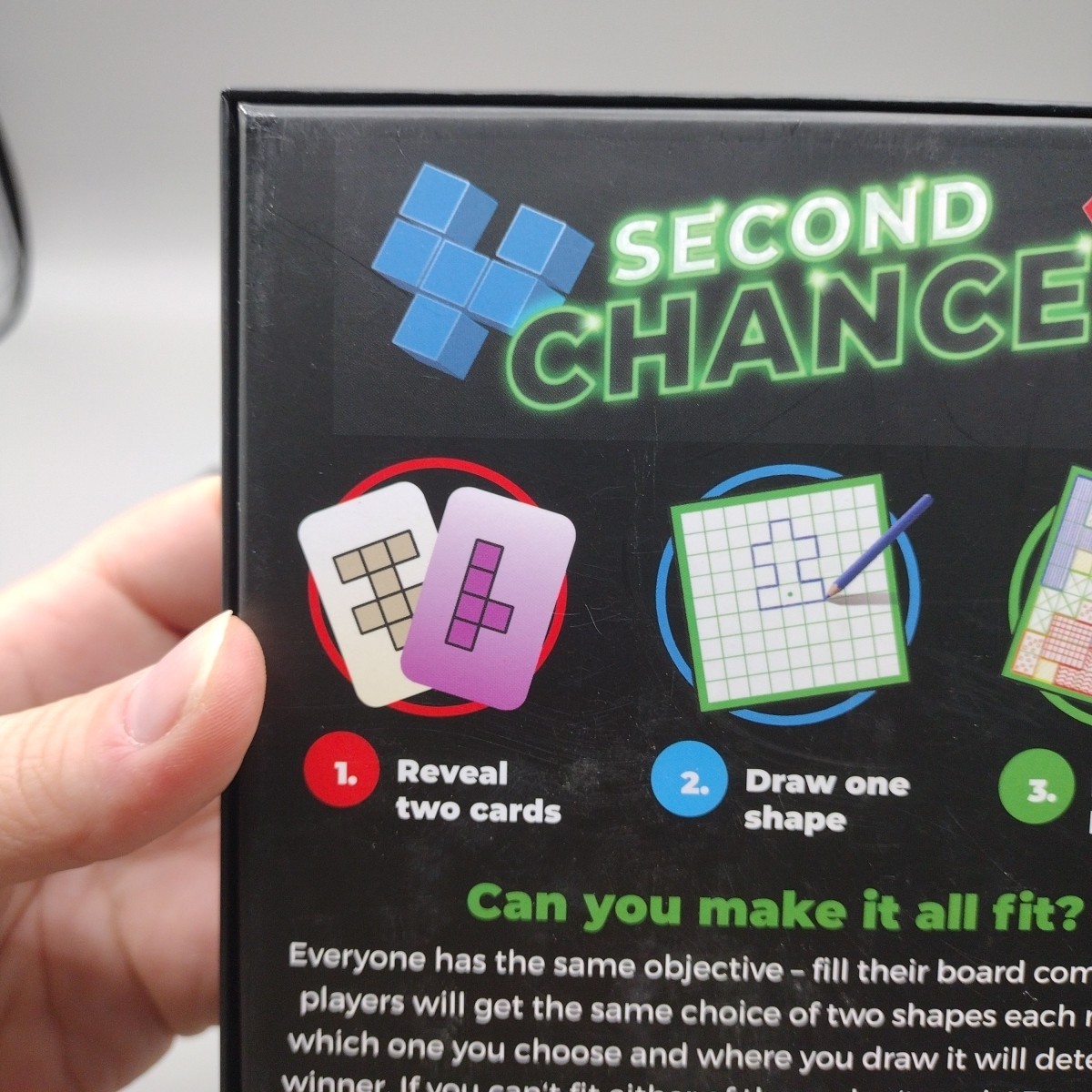 Second Chance (2nd Edition) Card Board Game by Stronghold Games, 100% Complete
