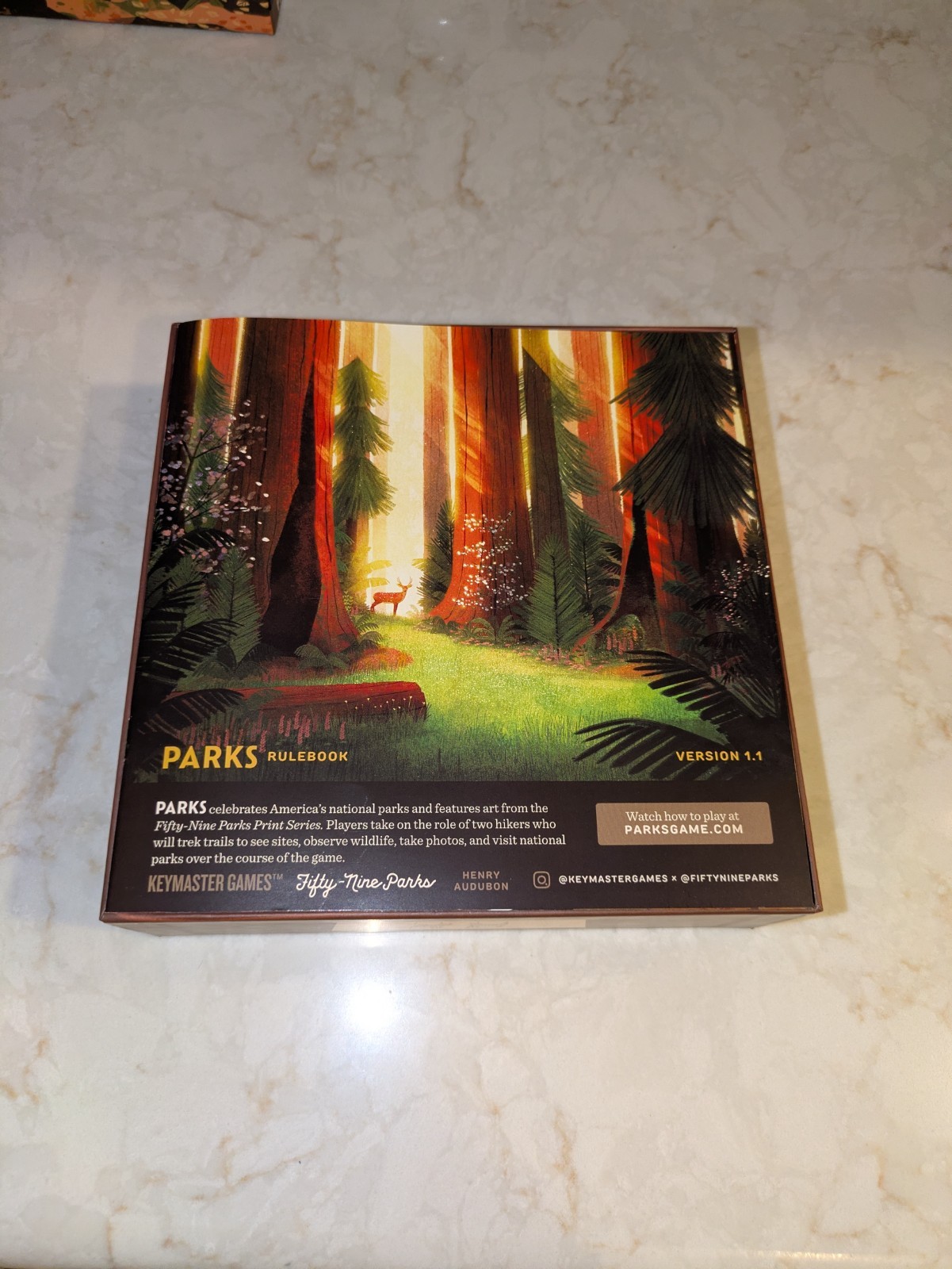 100% Complete Parks 1st Edition Board Game by Keymaster Games (KYM0501)