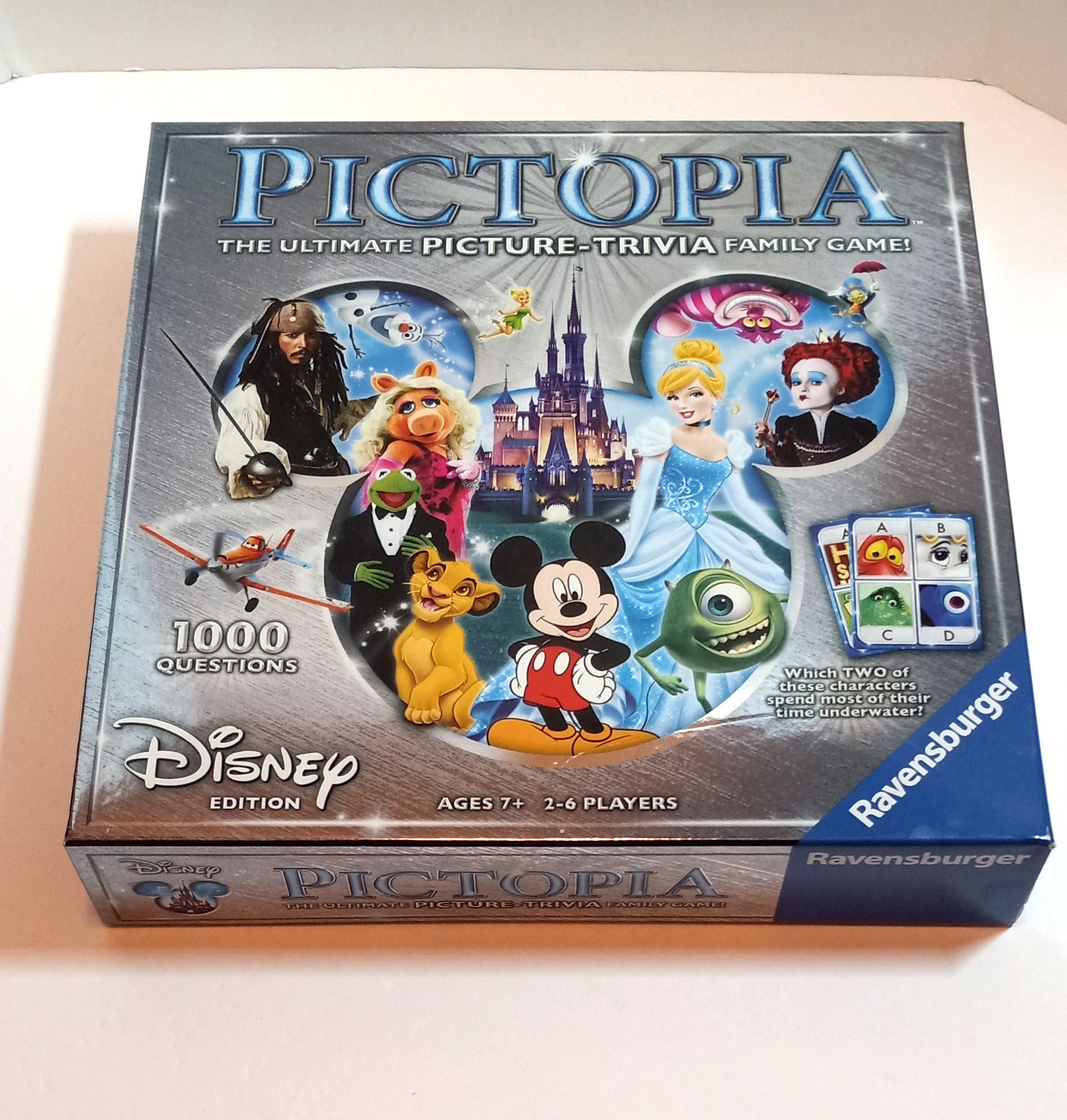 Pictopia Disney Edition Ultimate Picture Trivia Family Game Ravensburger NEW