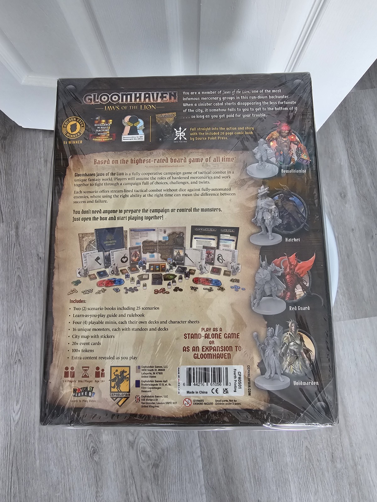 Gloomhaven Jaws of the Lion 2020 Standalone Campaign Adventure NEW SEALED 
