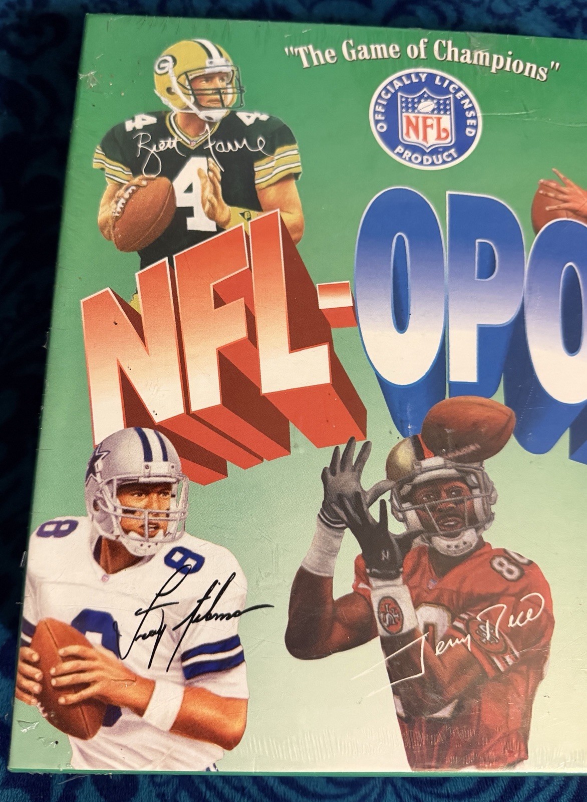 vintage NIB 1994 NFL-OPOLY BOARD GAME Football SEALED officially licensed NEW