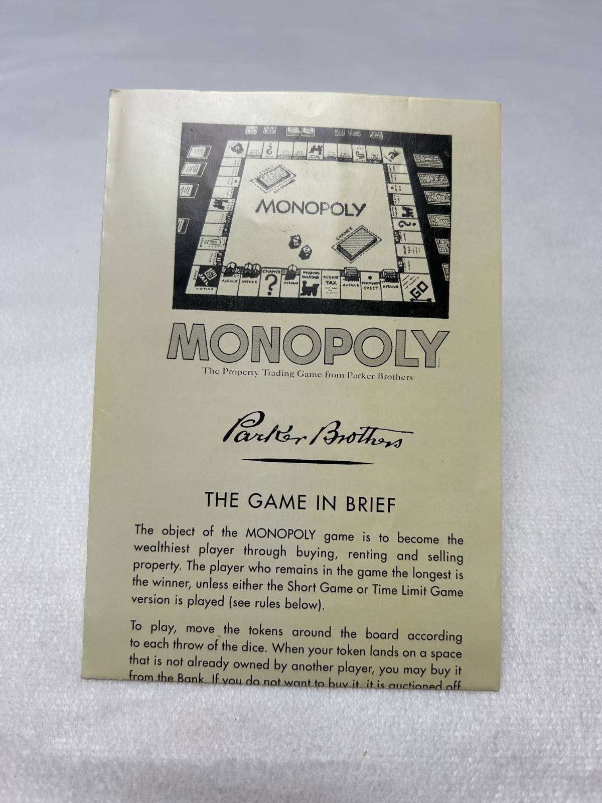 Hasbro Monopoly Nostalgia Edition 2001 Parker Brothers Wooden Board Game