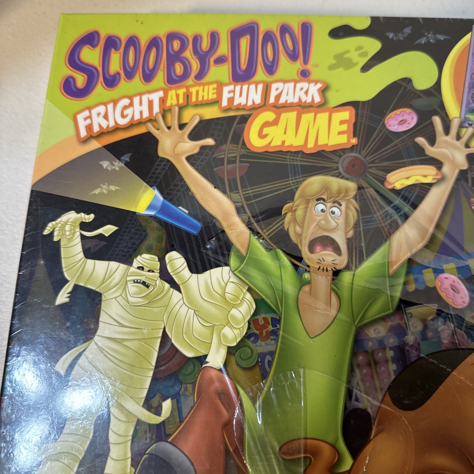 Scooby Doo Fright at the Fun Park Board Game New Sealed Buffalo Games