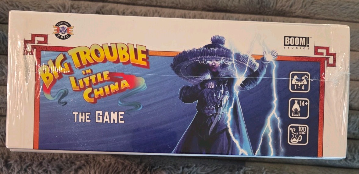 Big Trouble in Little China The Game New Sealed (with some box damage)