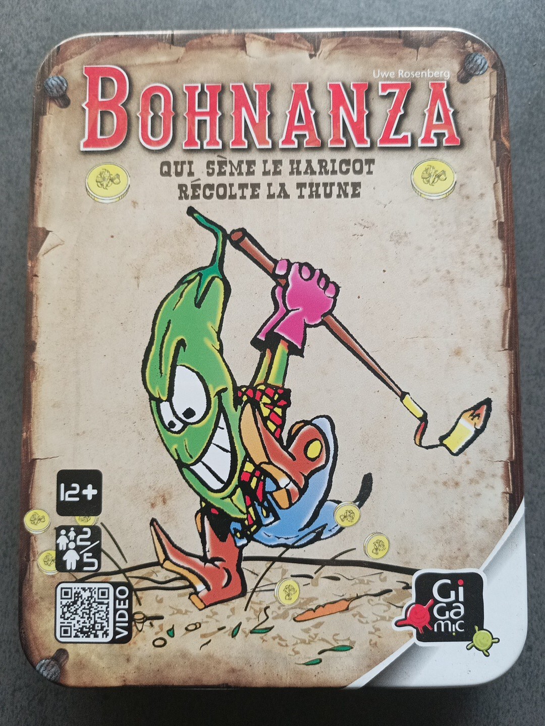 Bohnanza, strategy game, sow, grow and sell!
