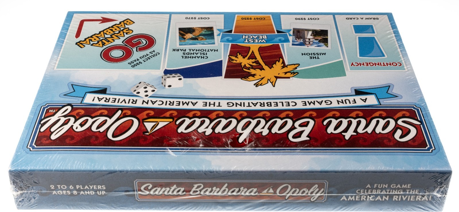 Santa Barbara-Opoly Late for the Sky 730799004162 New Sealed