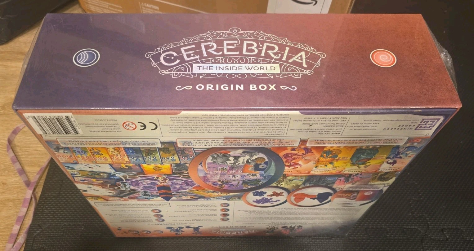 Mindclash Cerebria Origin Box KS Exclusive Painted Minis Board Game 2018 Sealed