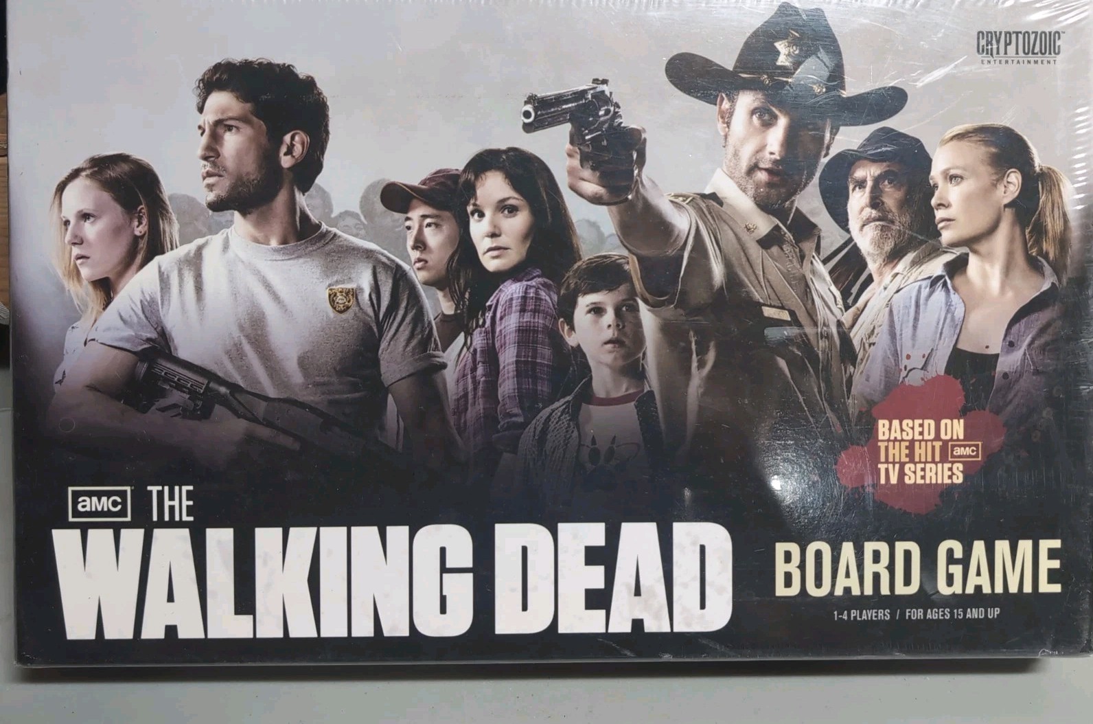 The Walking Dead Cryptozoic Board Game 1-4 Players Ages 15+ 2011 – Complete