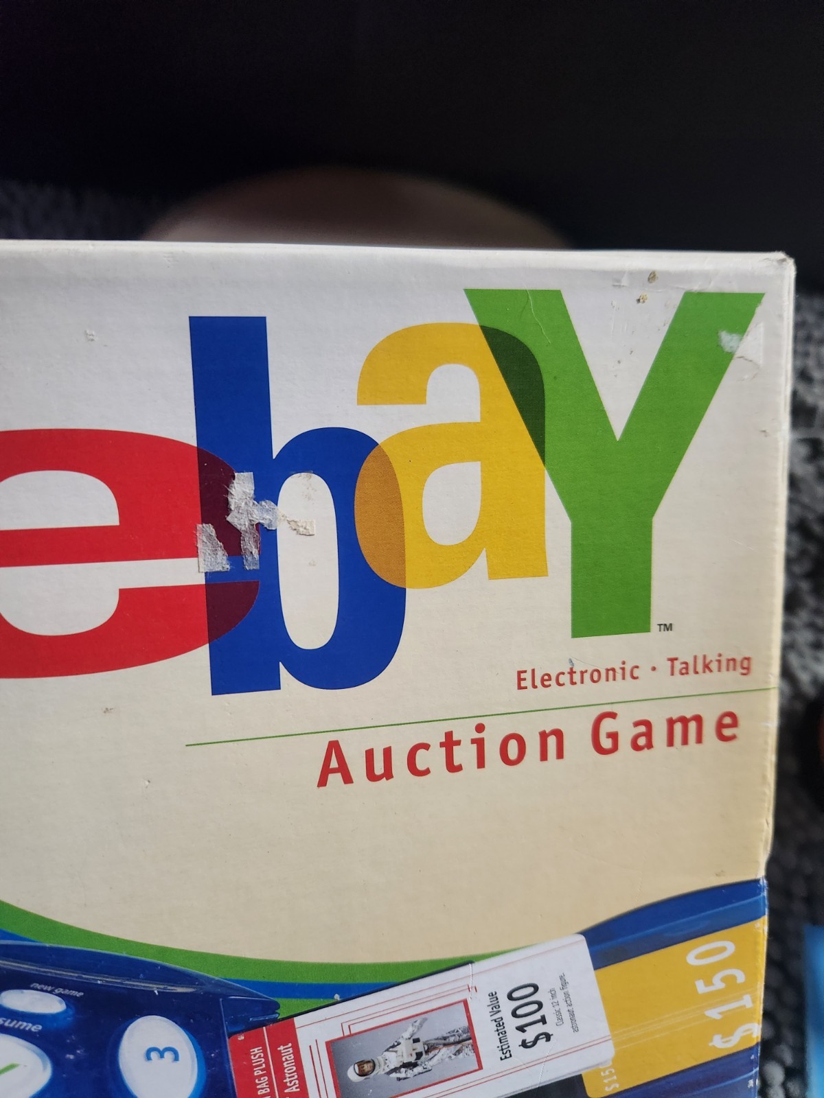 Ebay Electronic Auction Game (Parker Brothers) New/Sealed~Box Flawed