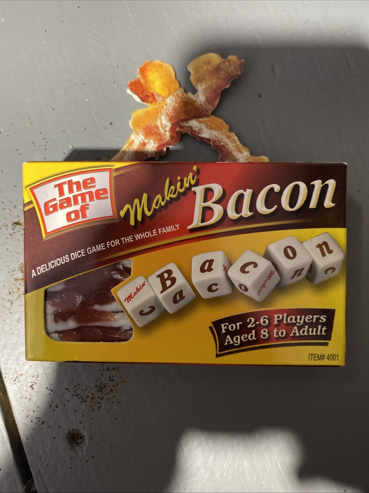 TDC Games Makin Bacon Dice Game – 2-6 Players – Age 8+ – BACON LOVERS GAME- NEW