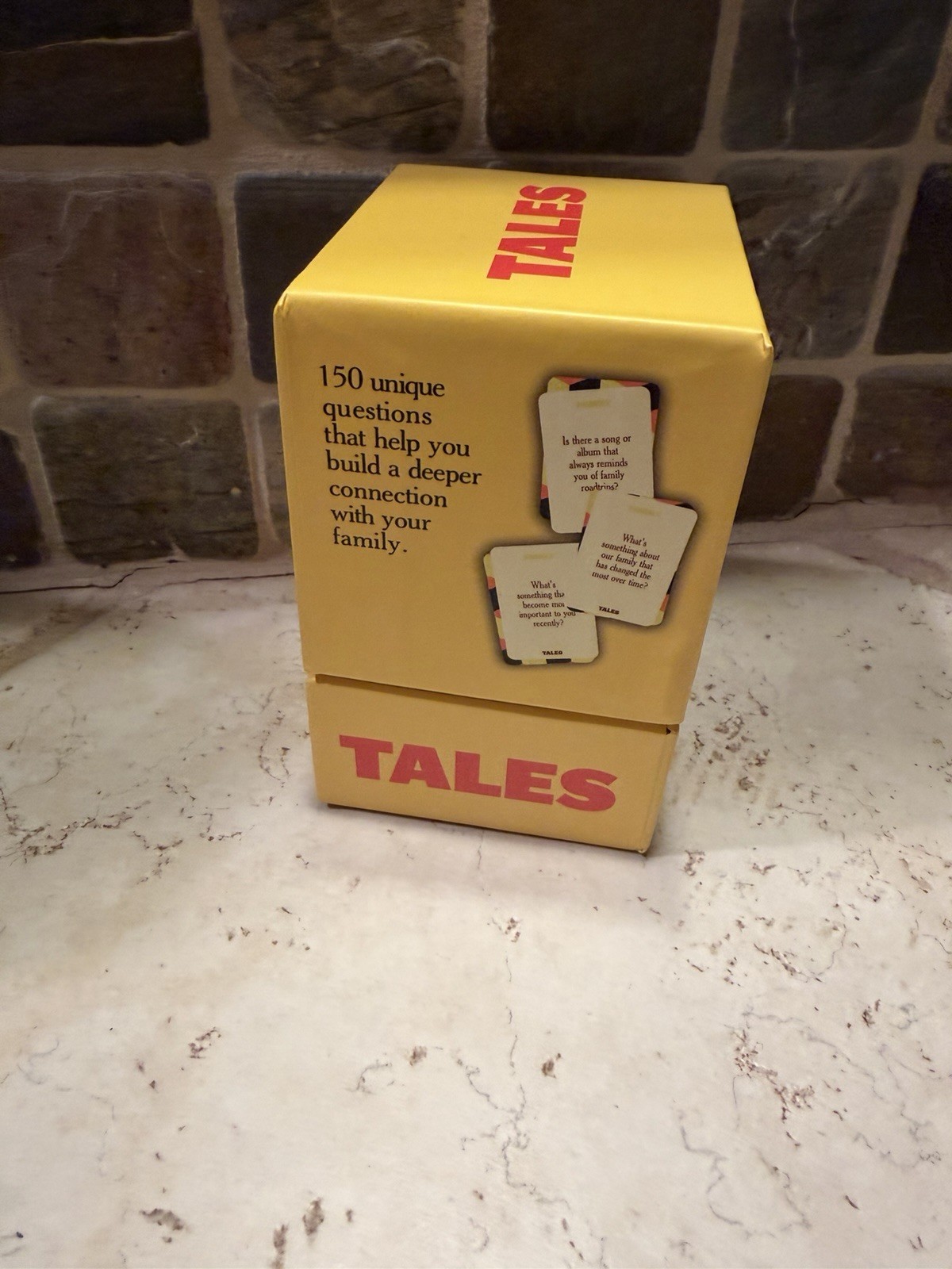 TALES Family Edition Card Game 150 Conversation Cards Fun Game Night All Ages