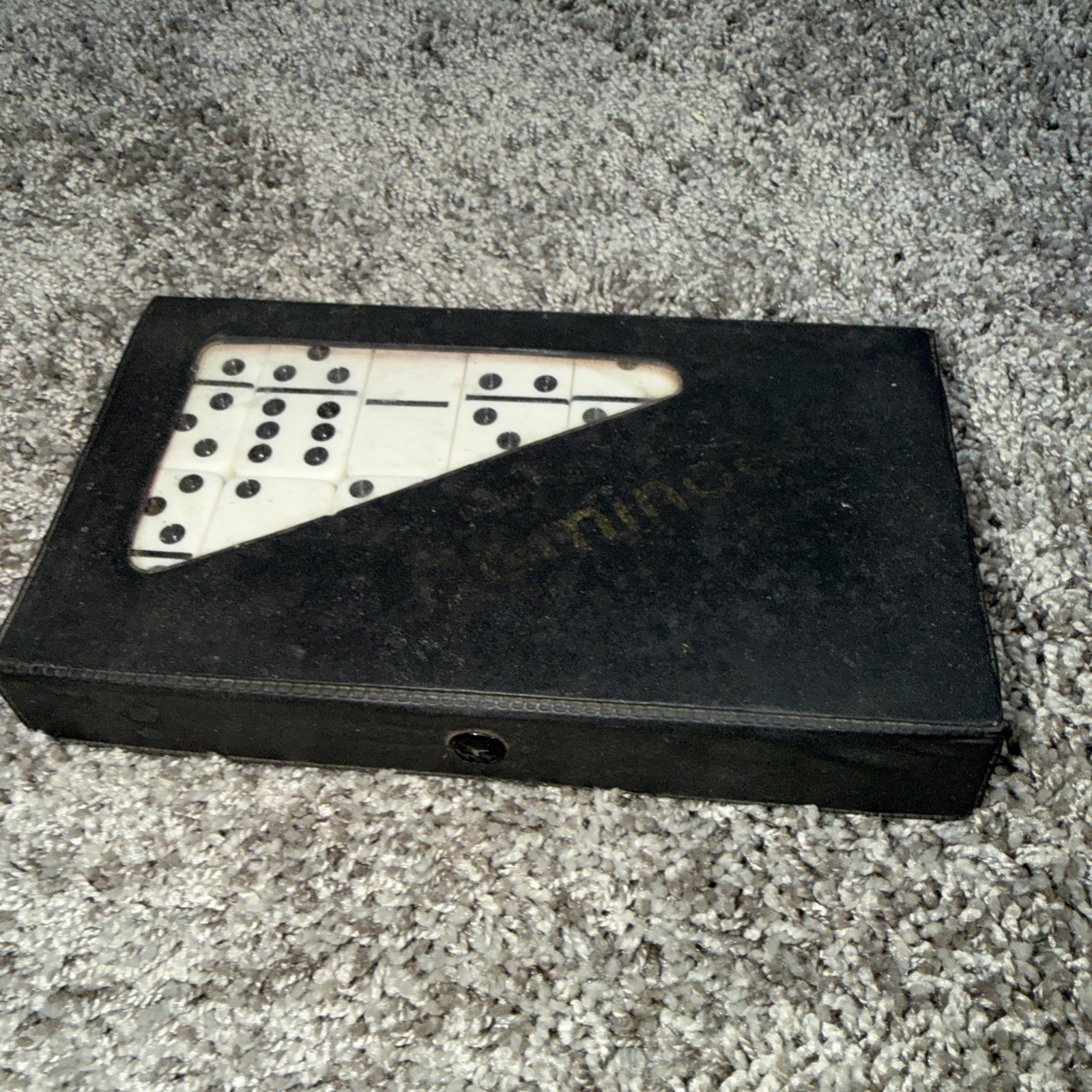 Domino Set, Double Six Dominos In Case