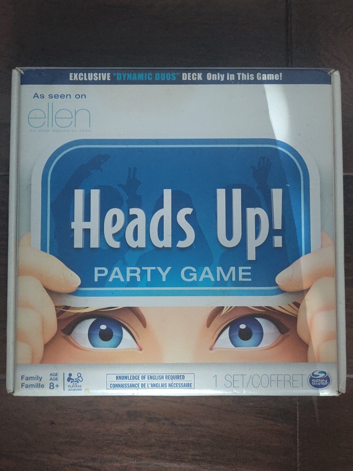 Heads Up Exclusive Dynamic Duo Family Party Game As Seen On Ellen 8+