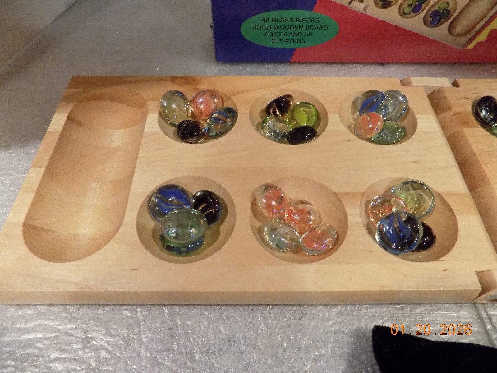 Folding TRAVEL MANCALA Board by CHH Games – EC
