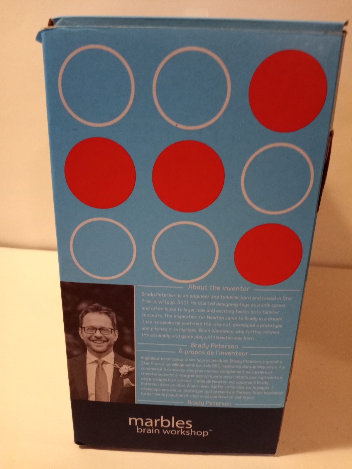 Newton Marbles Brain Workshop Board Game