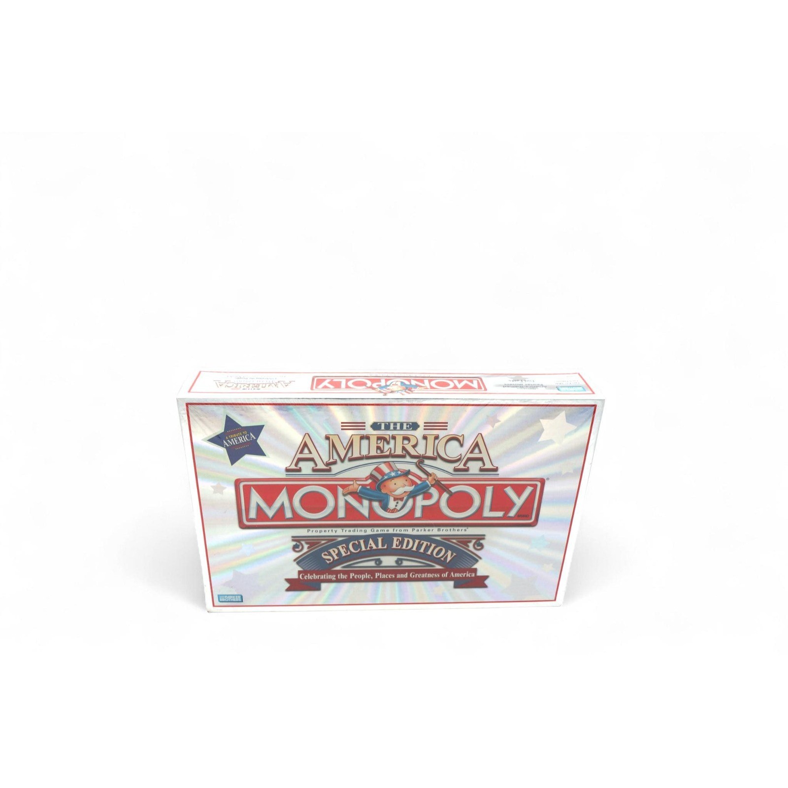 Vtg 2002 America Monopoly Special Edition Board Game Patriotic Edition Complete