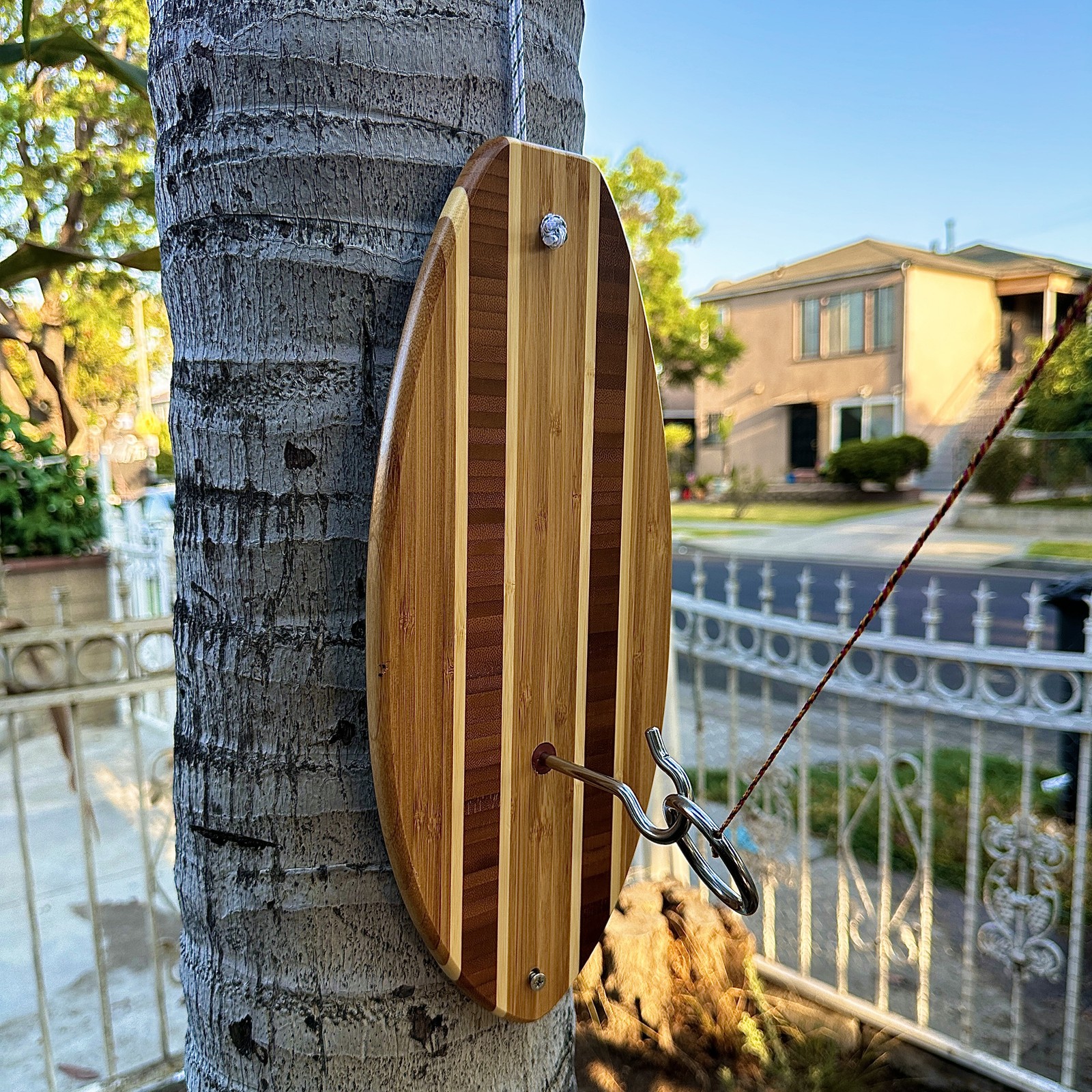 Pacific Shore Games Wooden Hook and Ring Game