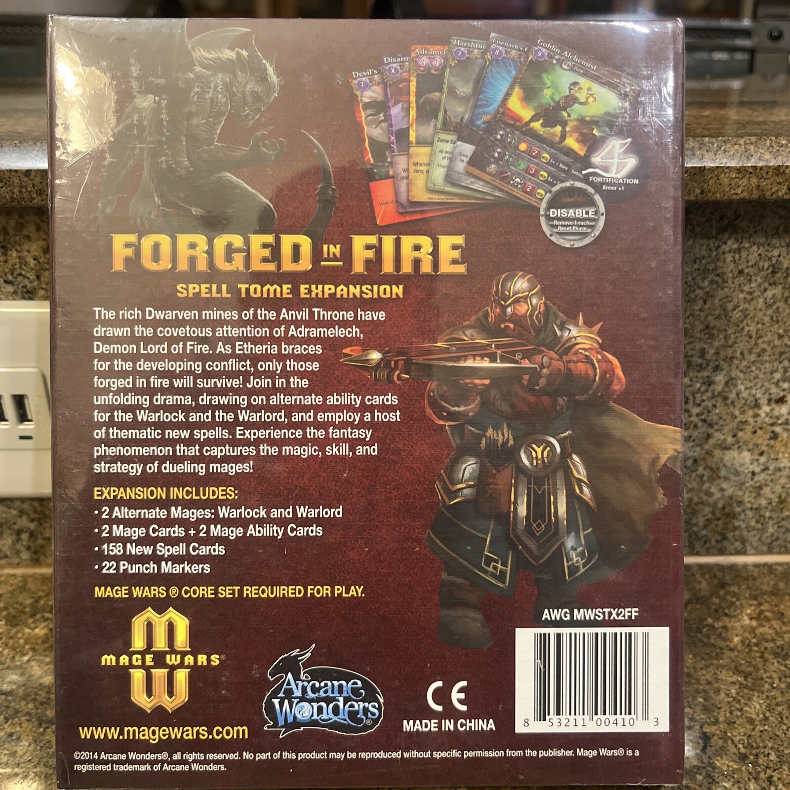Arcane Wonders Mage Wars Forged in Fire Game