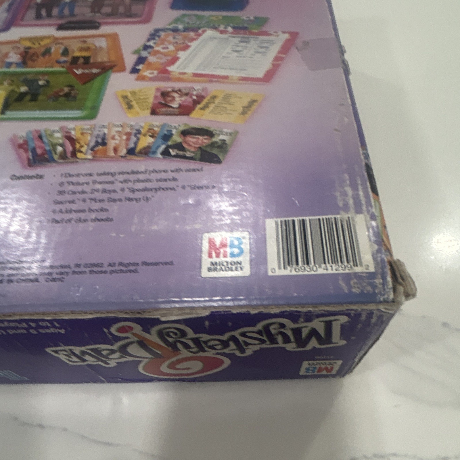 Milton Bradley Mystery Date Board Game w/ Electronic Talking Phone Complete