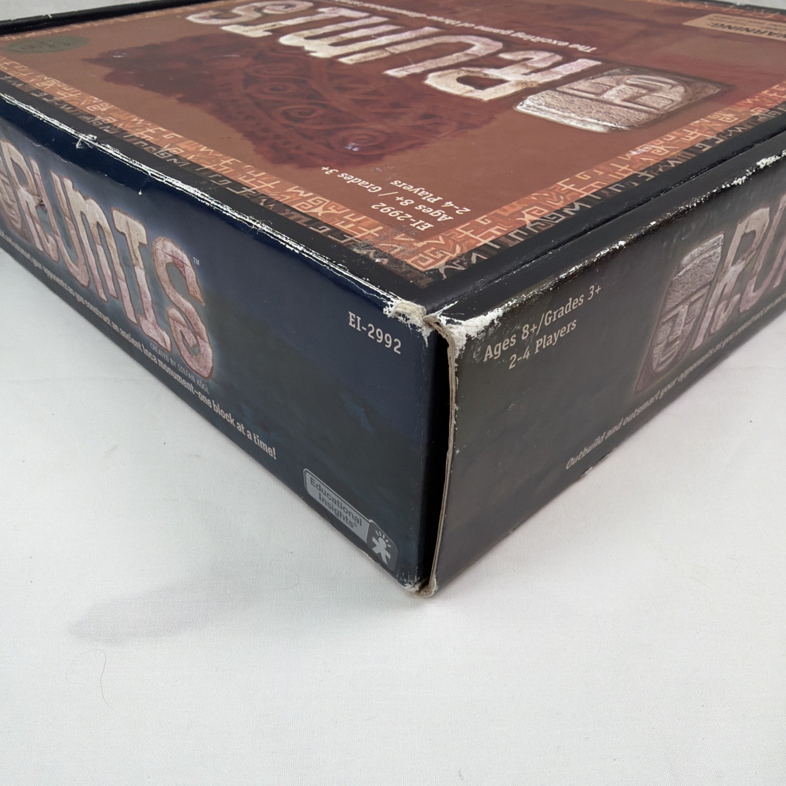 Rumis 2004 Strategy Board Game Educational Insights 3D Blocks