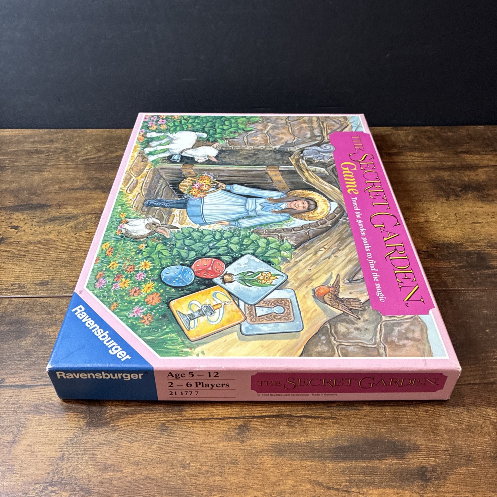 1993 The Secret Garden Game by Ravensburger Complete Game Set Warner Bros
