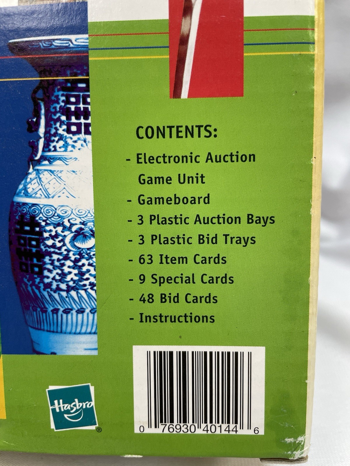 2001 EBay AUCTION ELECTRONIC TALKING BOARD GAME Hasbro ~ NEW ~ OPEN BOX