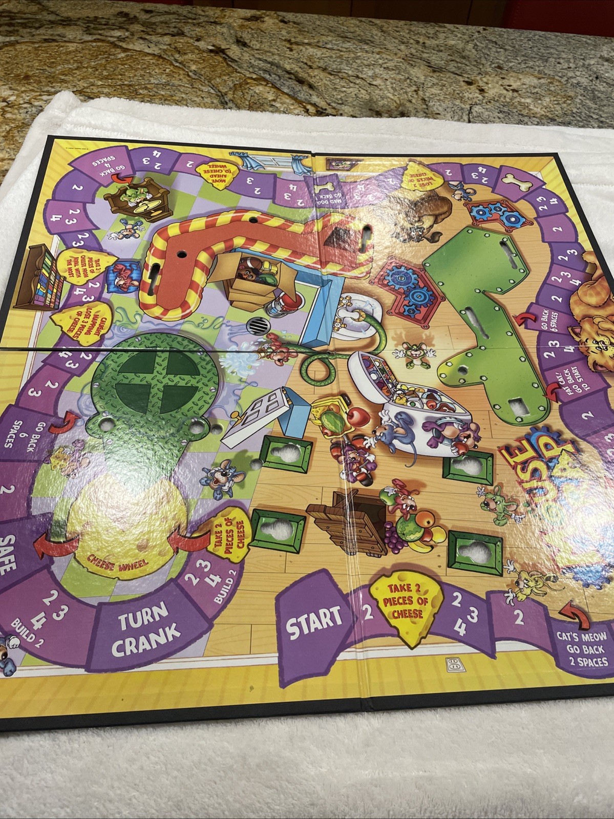 Mouse Trap Board Game 2005 Milton Bradley Hasbro Complete Game