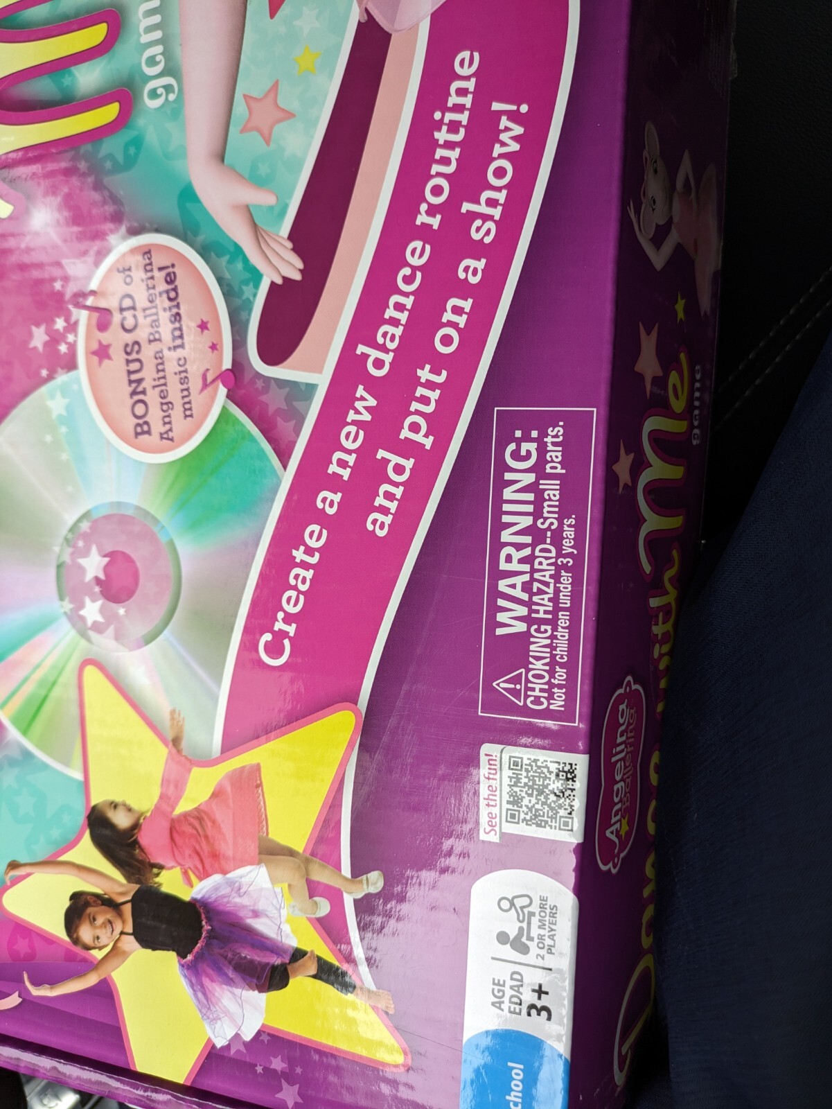 Angelina Ballerina “Dance With Me” Game by I Can Do That Games 2011 Complete